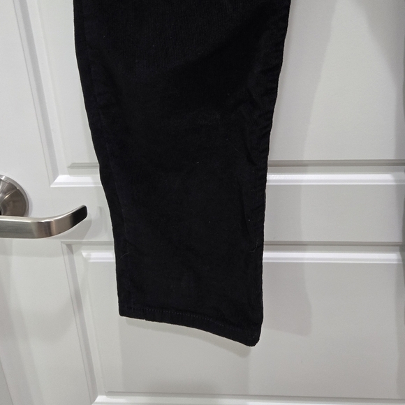 BODEN STRAIGHT LEG BLACK CORDUROY PANTS COTTON ELASTANE ANKLE WOMEN US 6R - Picture 12 of 12